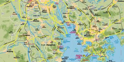 ถนนแผนที่ของฮ่องกง