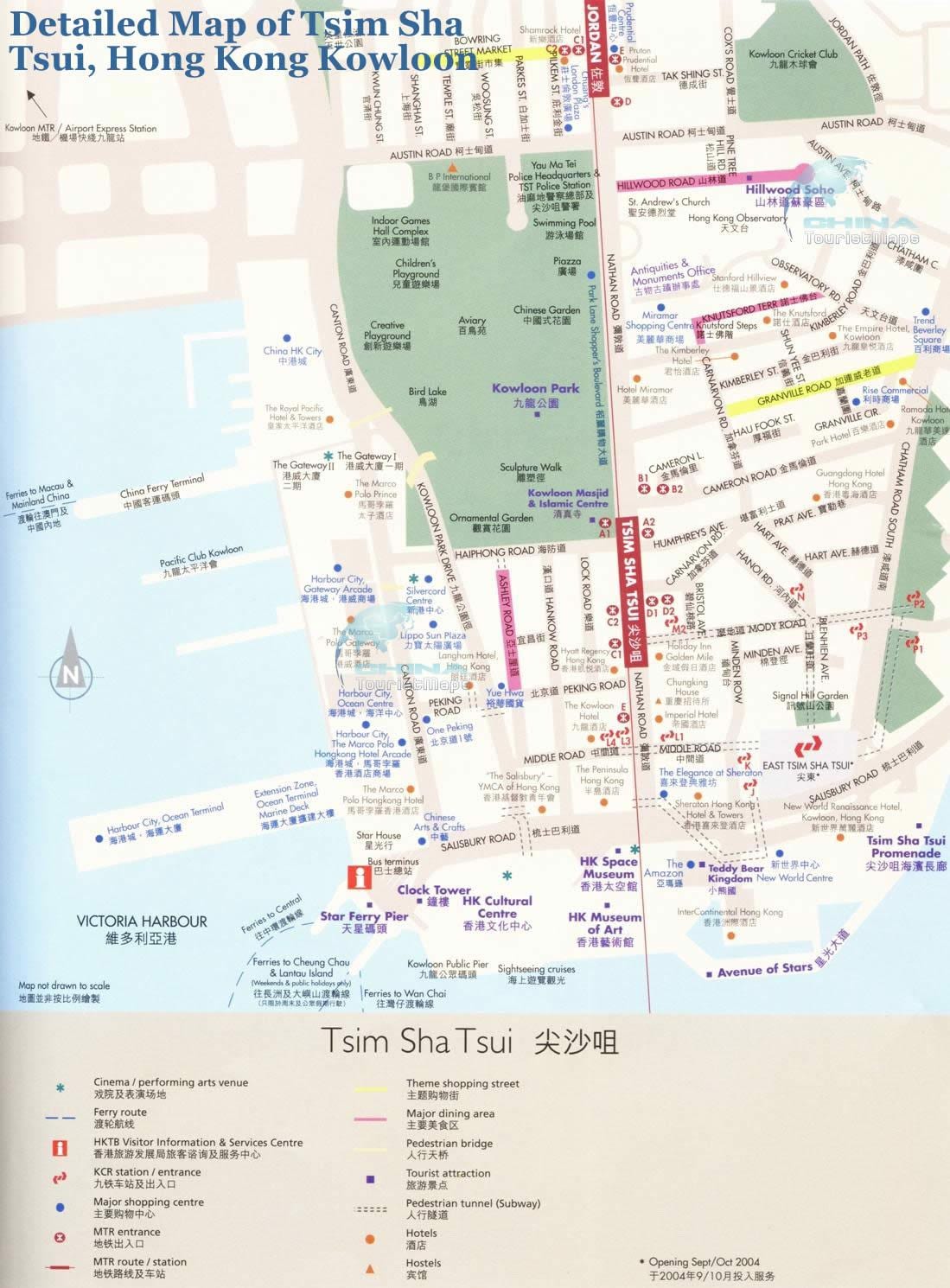 TST แผนที่