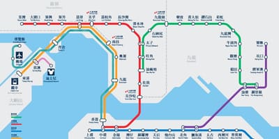 Causeway อ่า MTR นแผนที่สถานี